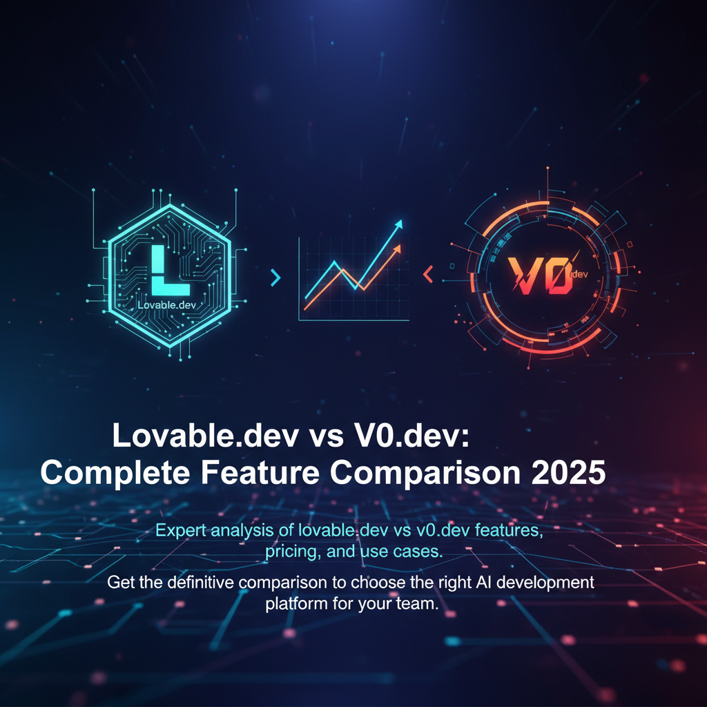 Lovable.dev vs V0.dev: Complete Feature Comparison 2025
