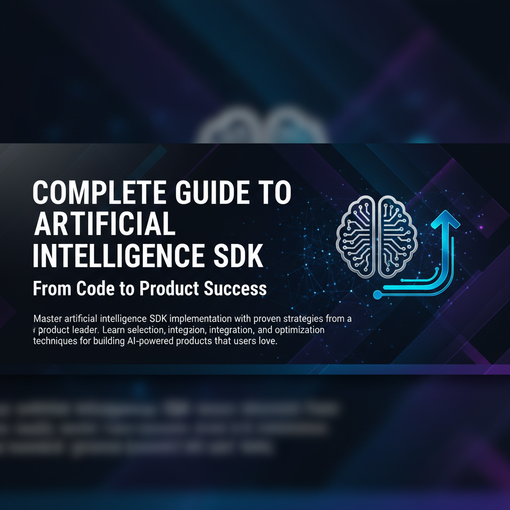 Complete Guide to Artificial Intelligence SDK: From Code to Product Success