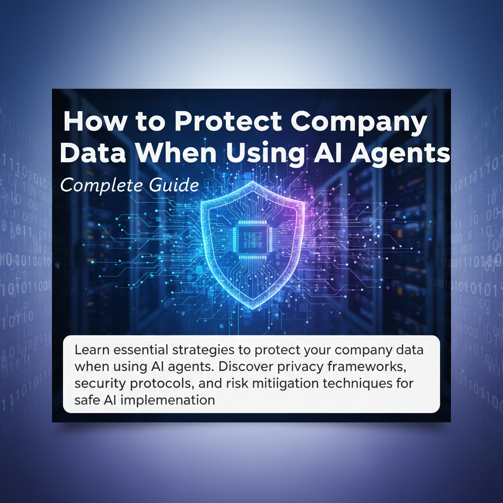 How to Protect Company Data When Using AI Agents: Complete Guide