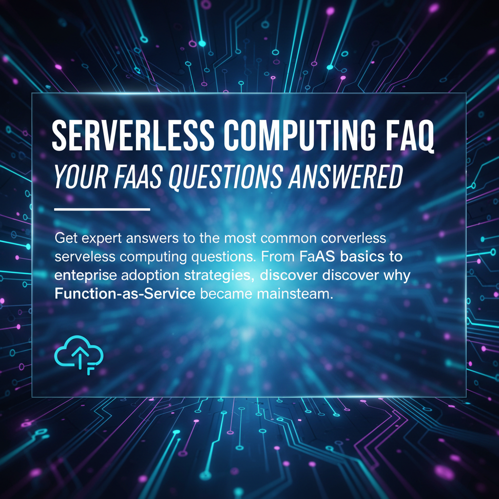Serverless Computing FAQ: Your FaaS Questions Answered