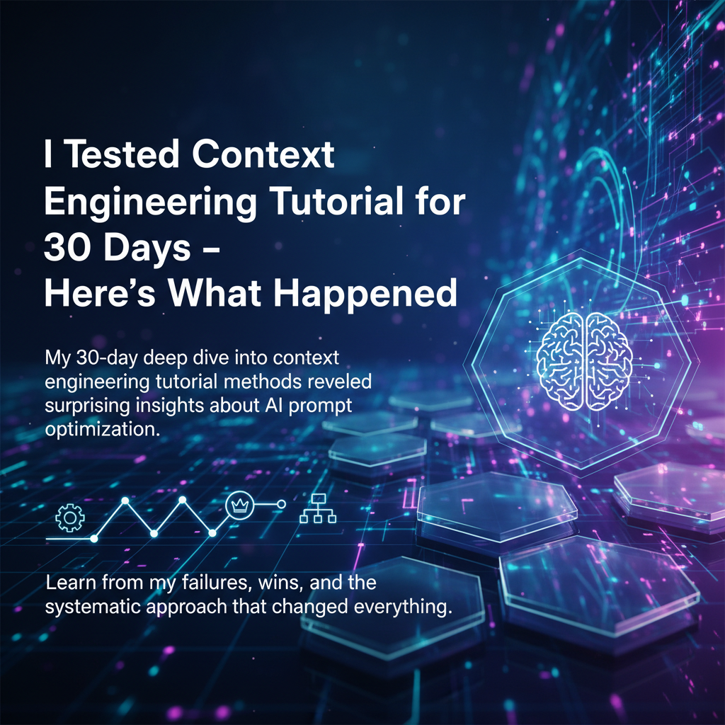 I Tested Context Engineering Tutorial for 30 Days - Here's What Happened