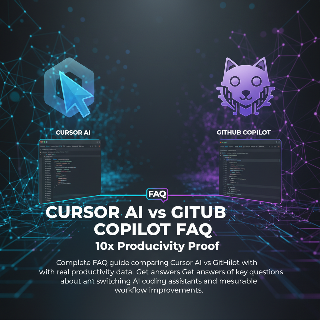 Cursor AI vs GitHub Copilot FAQ: 10x Productivity Proof