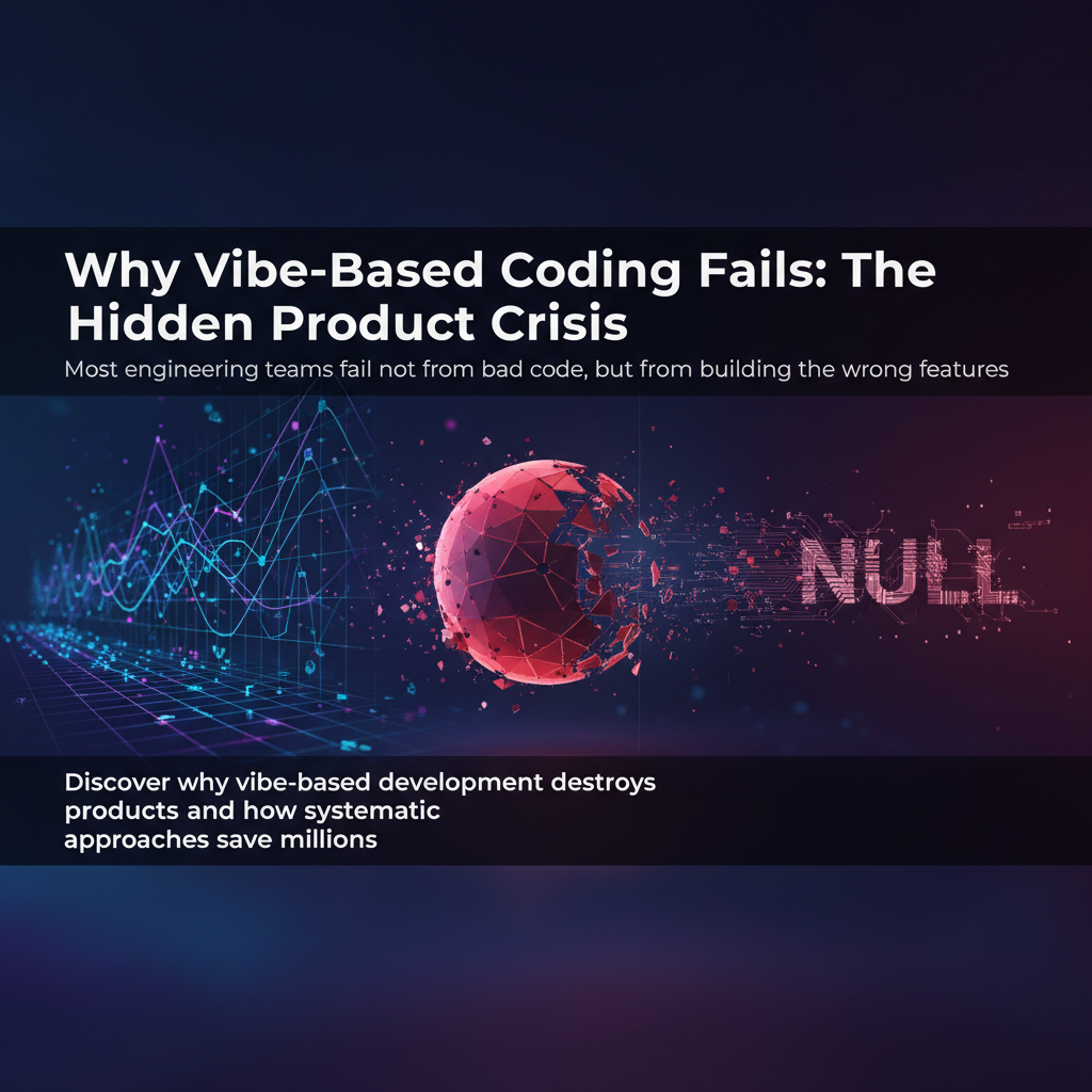 Why Vibe-Based Coding Fails: The Hidden Product Crisis