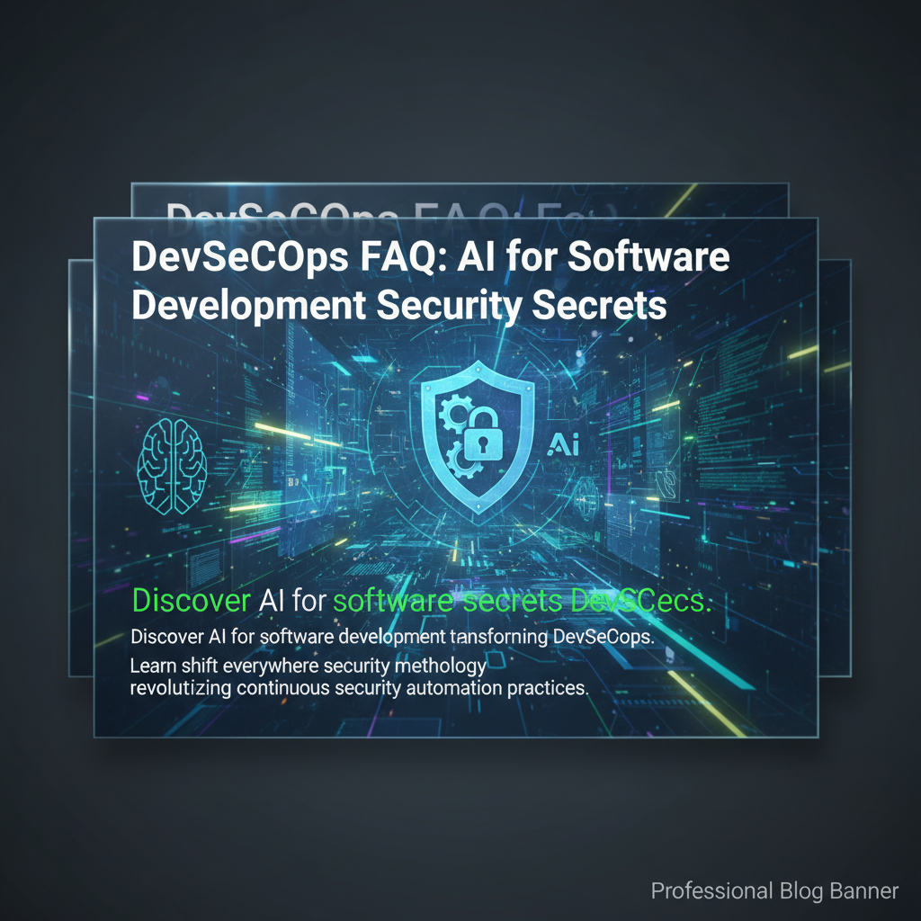 DevSecOps FAQ: AI for Software Development Security Secrets