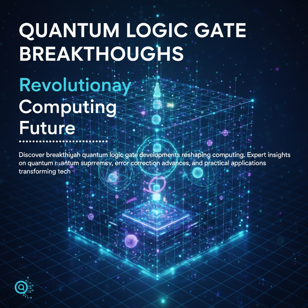 Quantum Logic Gate Breakthroughs: Revolutionary Computing Future