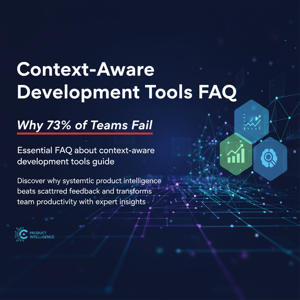 Context-Aware Development Tools FAQ: Why 73% of Teams Fail